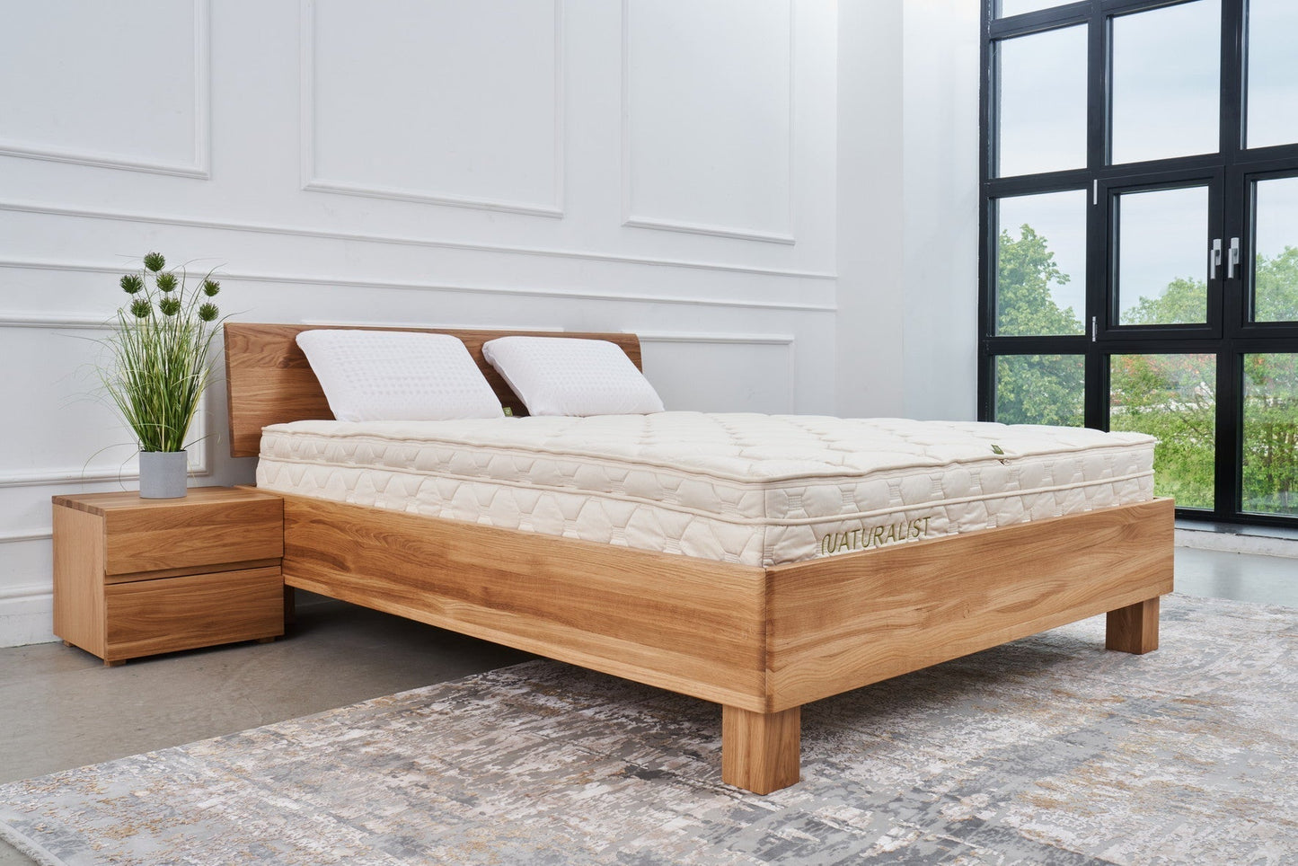 Matelas hybride Naturalist 180×200 (Ferme, Ajustable) | ÉCONOMISEZ 20 %