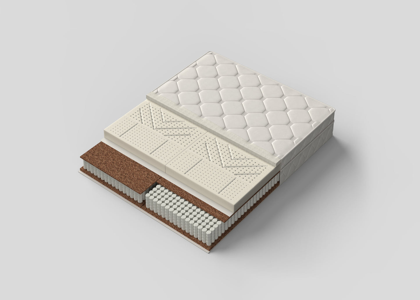 Matelas hybride Naturalist 180×200 (Souple, Ajustable) | ÉCONOMISEZ 20 %