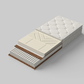Matelas hybride Naturalist 90×200 (Ferme, Ajustable) | ÉCONOMISEZ 20 %